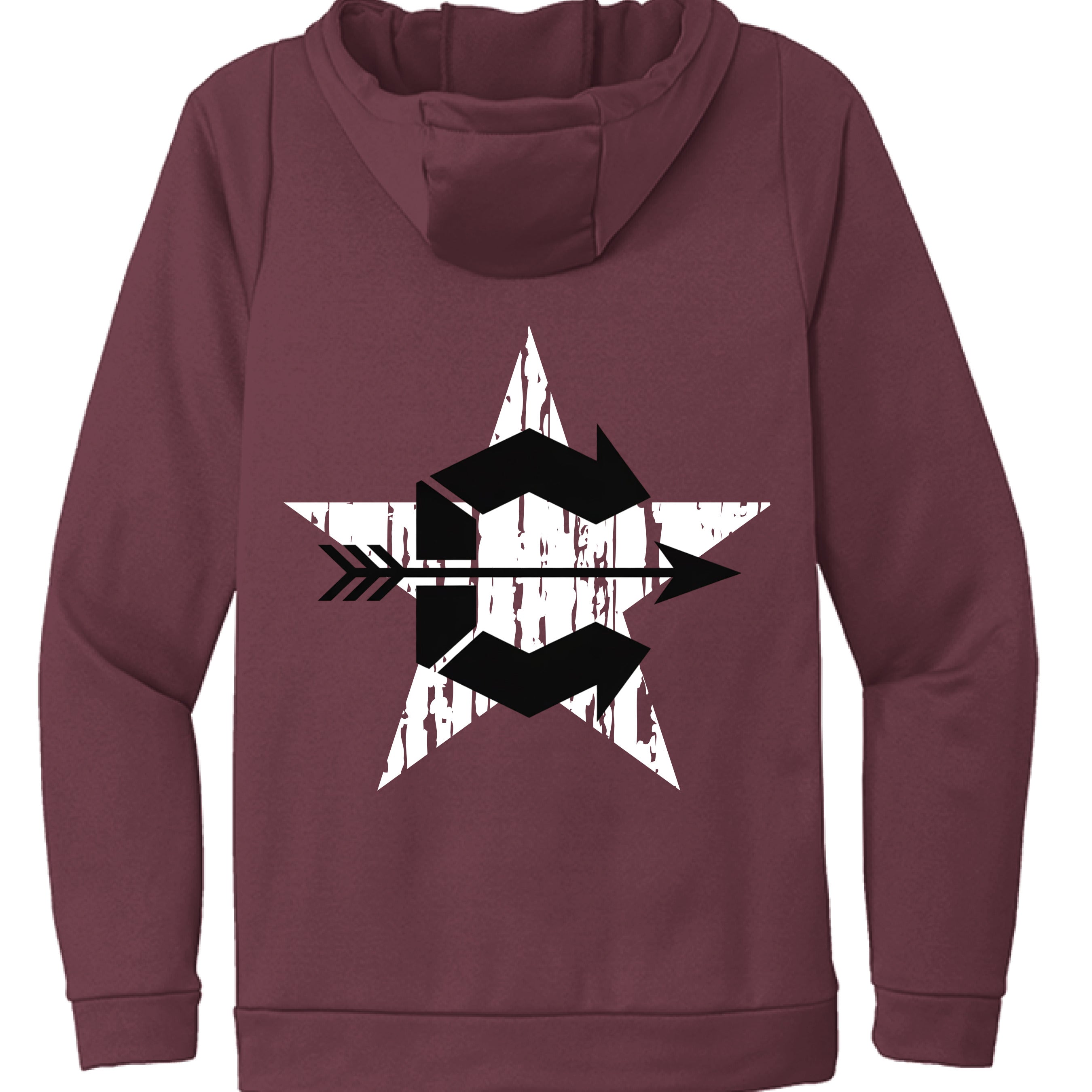 Team Dark Maroon - BACK