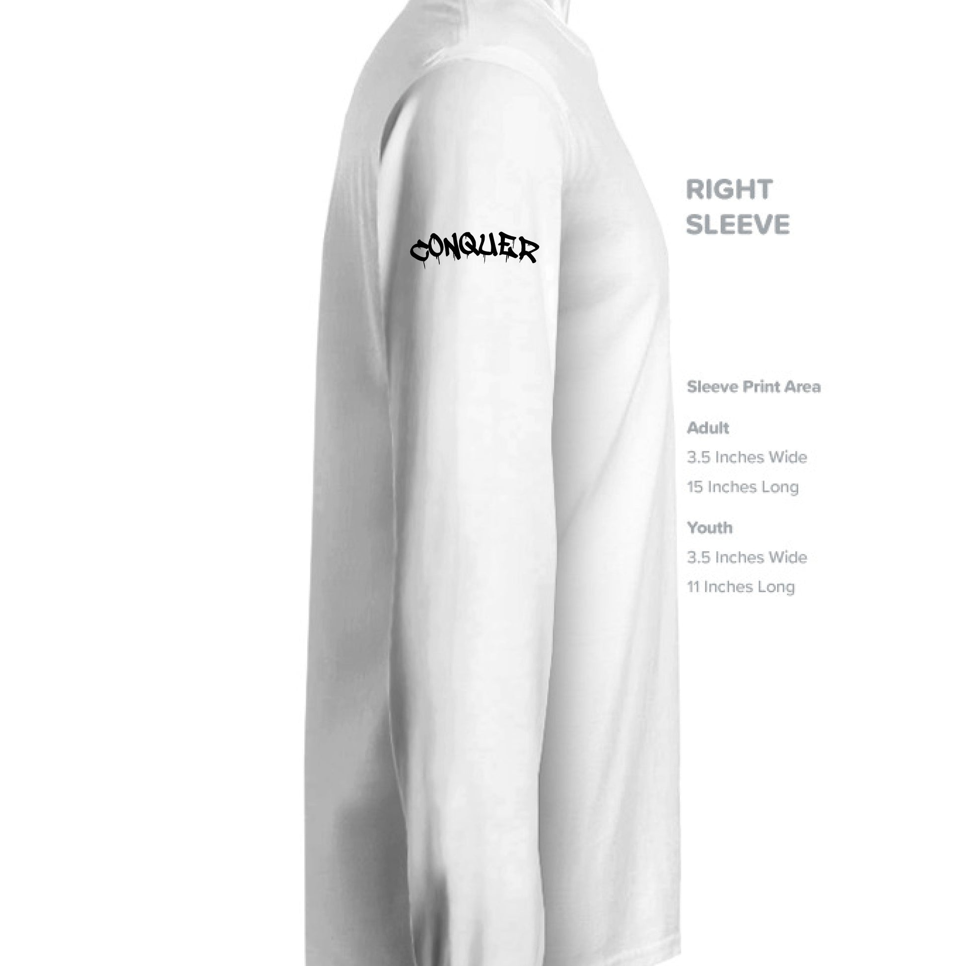 WHT/ MD GRY _100 - SLEEVE_RIGHT