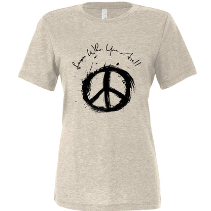 Solid Natural Triblend - FRONT