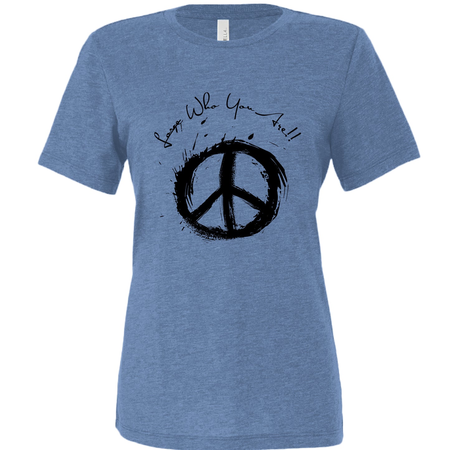 Blue Triblend - FRONT