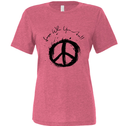 Char Pink Triblend - FRONT