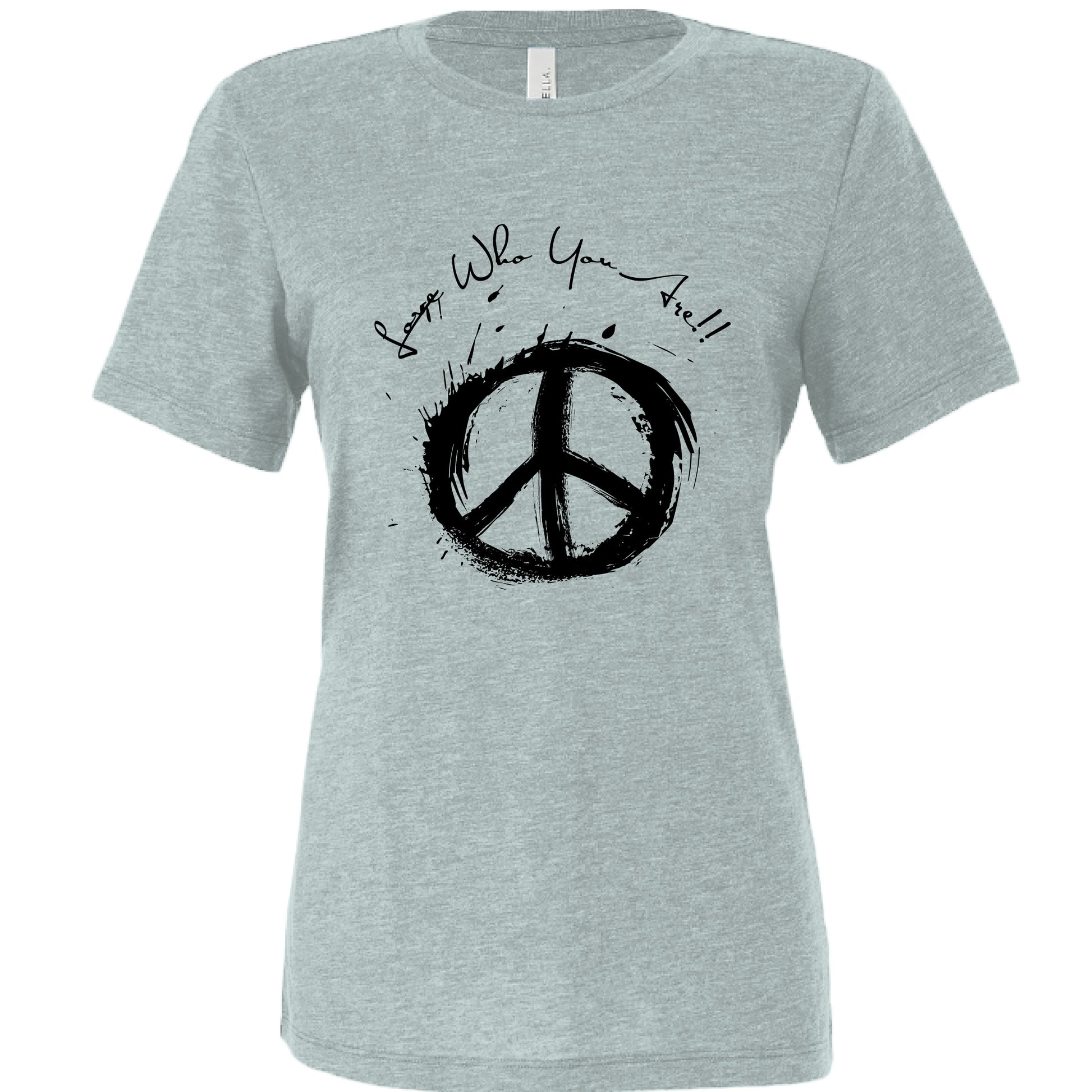 Dusty Blue Triblend - FRONT